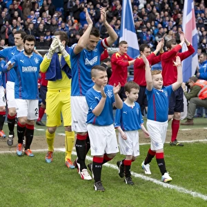 Rangers Matches 2013-14 Collection: Rangers 1-1 Albion Rovers