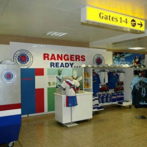 Rangers retail Glasgow Airport shop