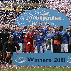Trophies Glass Frame Collection: Co-operative Insurance Cup Winners 2010