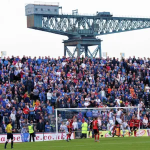 Season 2015-16 Framed Print Collection: Morton 0-4 Rangers