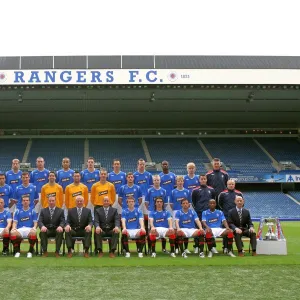 Previous Seasons Photo Mug Collection: Rangers Team Previous Seasons