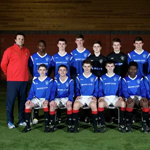 Soccer - Rangers U15s Team Shot - Murray Park