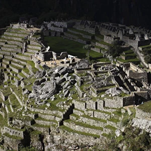 Inca citadel of Machu Picchu in Cusco