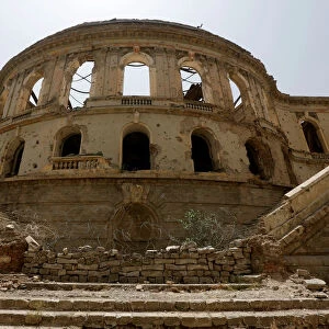 The Wider Image: In the ruins of Kabuls Darul Aman palace