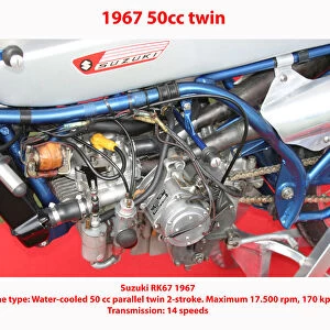 1967 50cc Suzuki twin