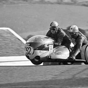 Bob Cass & Dave Jose (H & C Triumph) 1969 750 Sidecar TT