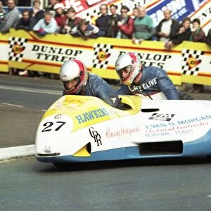 Cliff Pritchard & Clive Price (Suzuki) 1989 Sidecar TT