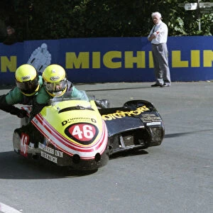 Bill Davie & Neil Miller (Yamaha) 1993 Sidecar TT