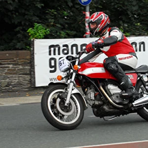 Derek Edwards (Ducati) 2013 Classic TT Parade Lap