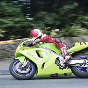 Gary Carswell (Kawasaki) 1996 Senior Manx Grand Prix