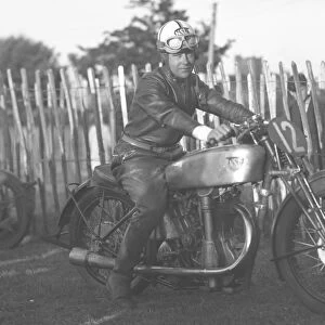 Heiner Fleischmann (NSU) 1936 Senior TT
