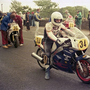 Iain Duffus (Yamaha) 1987 Senior TT