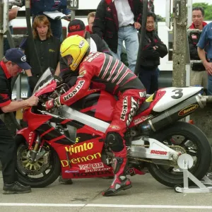 Joey Dunlop Pit-Stop Print