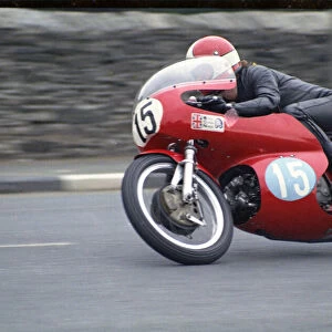 Ken Huggett (Lawton Aermacchi) 1972 Junior Manx Grand Prix