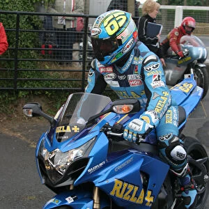 Loris Capirossi (Suzuki) 2010 TT Parade Lap
