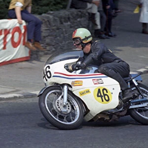 Malcolm Moffatt (Seeley) at Quarter Bridge 1970 Senior TT