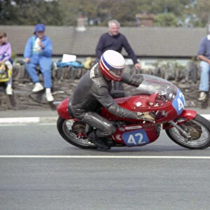 Martin Orgee (Aermacchi) 1990 Junior Classic Manx Grand Prix