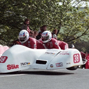 Mick Smith & Sue Taylor (Yamaha) 1993 Sidecar TT