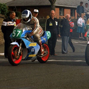 Mike Blake & Vince Shortland (Yamaha) 1989 Lightweight Manx Grand Prix
