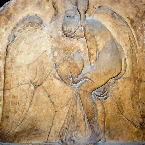 Marble relief of Leda and the Swan 3rd century AD