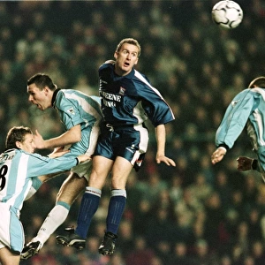 Cedric Roussel vs. John McGreal: Intense Battle in Coventry City vs. Ipswich Town (FA Carling Premiership, 20-11-2000)