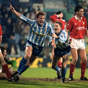 28th November 1990 - Rumbelows League Cup - Fourth Round - Coventry City v Nottingham Forest