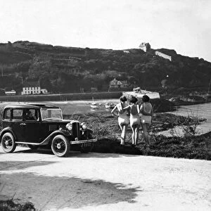 1932 Standard Little Nine saloon at Royal Bay in Jersey