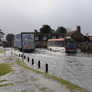 Flooding on Country Road 2008