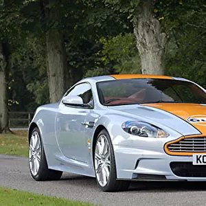 Aston Martin DBS (formerly owned by Dr. Ulrich Bez, CEO of Aston Martin) 2008 blue