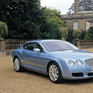 Bentley Continental GT, 2004, Blue, ice