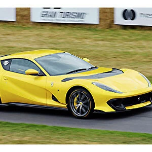 Ferrari (FOS 2022) 812 Competizione 2022 Yellow and black
