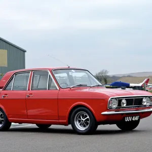 Ford Cortina Mk2 1600E, 1968, Red