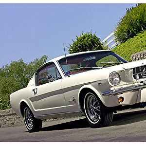 Ford Mustang Fastback, 1965, White