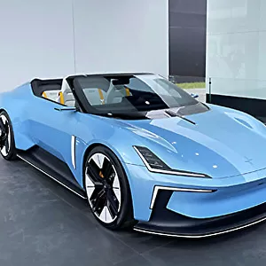 Polestar (FOS 2022) 02 Concept Roadster (phone pics) 2022 Blue light