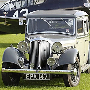 Rover 14, 1935, Grey, 2-tone