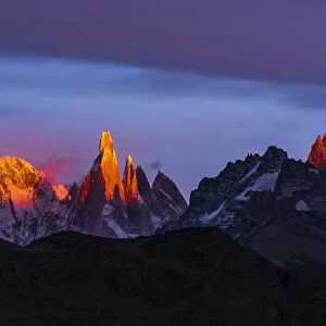 Argentina, patagonia, Sunrise, colorful