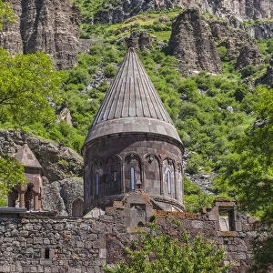 Armenia, Geghard. Geghard Monastery, Surp Astvatsatsin Church, 13th century