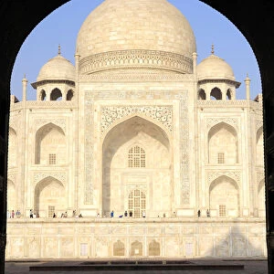 Asia, India, Uttar Pradesh, Agra. The Taj Mahal