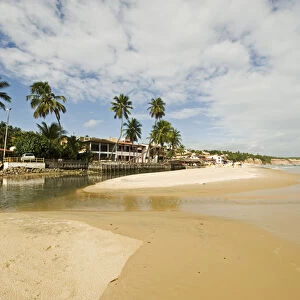 Brazil, Rio Grand do Norte, Praia da Pipa, tranquil beach scene