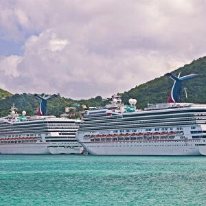 Carnival Cruise Line ships Truimph and Glory"