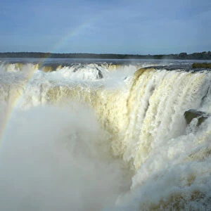 Devils Throat (Garganta del Diablo), Iguazu Falls, on Argentina and Brazil border