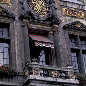 Europe, Belgium, Brussels 16th C. buildings, Grand Place