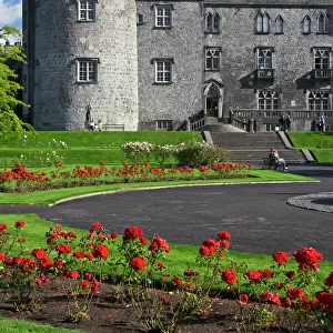 Europe, Ireland, Kilkenny. View of Kilkenny Castle. Credit as: Dennis Flaherty /