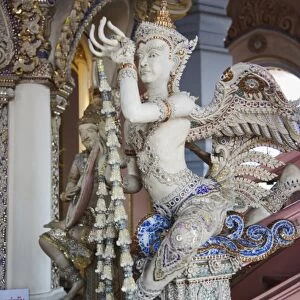 Figure on The Stairway to Heaven, Erawan Museum in Samut Prakan, southeast of Bangkok, Thailand