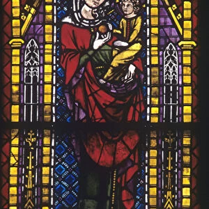 Freiburg Cathedral. Tailors Guild window. Copyright: aA Collection
