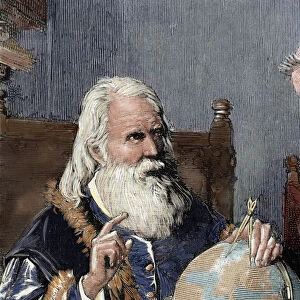 Galileo Galilei (1564-1642). Physicist, Italian mathematician and astronomer