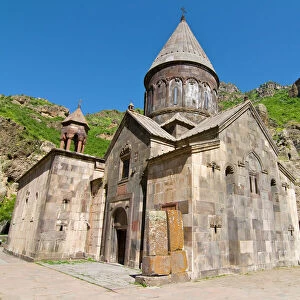 Armenia Heritage Sites Canvas Print Collection: Monastery of Geghard and the Upper Azat Valley