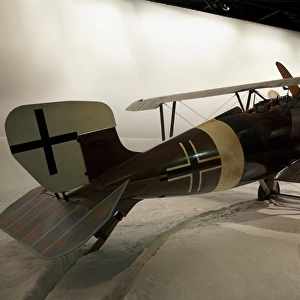 German Siemens Schukert D. IV biplane, Omaka Aviation Heritage Centre, Blenheim, Marlborough
