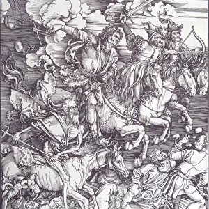 Four Horsemen of the Apocalypse by Durer GERMANY Copyright: aACollectionLtd