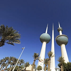Kuwait, Kuwait City, Kuwait Towers, Kuwait Towers is a group of three towers of reinforced